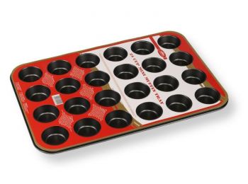 Tapadásmentes mini muffin sütőforma 24 adagos