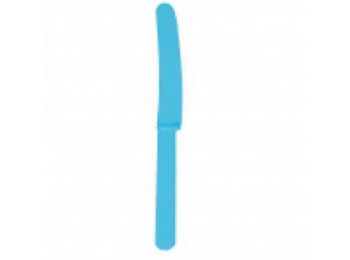 Karibi kék műanyag kés készlet 10 db/cs 