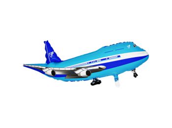 Super Repülő kék O.fólia lufi 