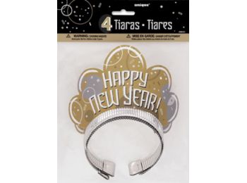 Happy New Year tiara 4 db/cs