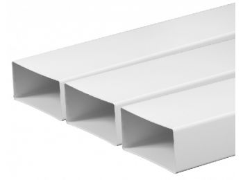 Awenta KP120-15 lapos PVC légcsatorna 60X120mm/1,5 m