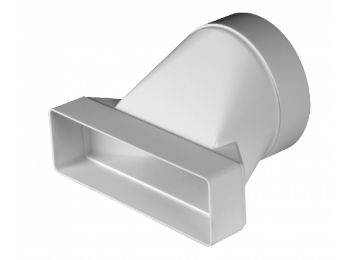 Awenta KP204-20 lapos csatorna 60X204 mm egyenes átalakít