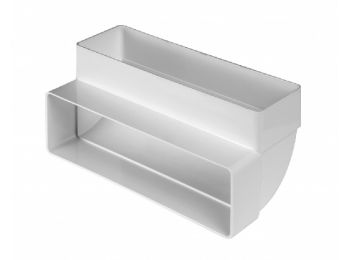 Awenta KP204-25 lapos csatorna 60X204 mm 90-fok függőleges