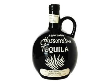 Tequila Hussongs Reposado 0,7 40% fekete kerámia