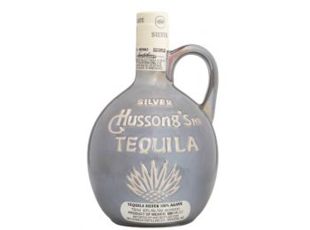 Tequila Hussongs Silver 0,7 40% szürke kerámia