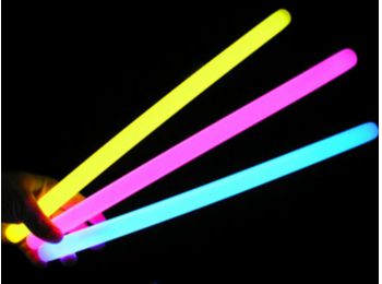 Világító rúd 40cm színes
