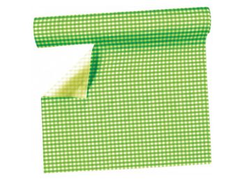 Zöld asztalterítő 40 cm x 3,6 m