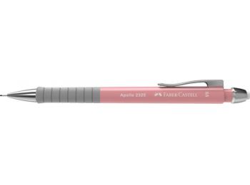 Nyomósirón, 0,5 mm, pasztell rózsaszín tolltest, FABER-C