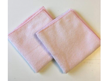 Kozmetikai kendő rózsaszín 25×25 2db Vixi