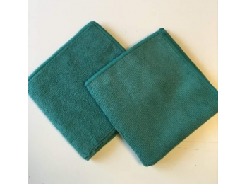 Kozmetikai kendő sötétzöld 25×25 2db Vixi