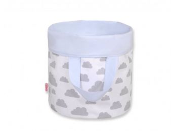 BabyLion Prémium Kifordítható Játéktároló - M - Kék 