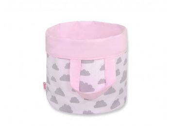 BabyLion Prémium Kifordítható Játéktároló - M - Rózs