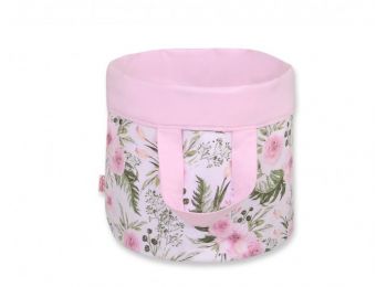 BabyLion Prémium Kifordítható Játéktároló - M - Rózs