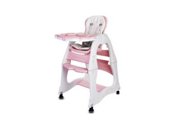 Sun Baby 2az1-ben Etetőszék és kis asztalka - Rózsaszín  - !! KIFUTÓ !!