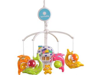 Sun Baby Zenélő forgó - Delfinek