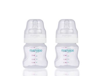 Mamajoo BPA mentes Cumisüveg - 2 db  150 ml - ezüst