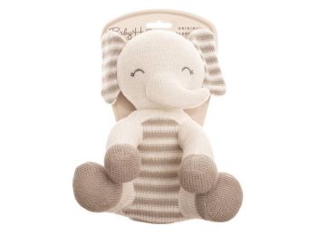 Baby Hug - Kötött elefánt - 24 cm