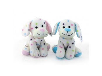 Baby Hug - Plüss kutya - kék - 27 cm