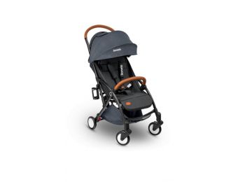 Lionelo Julie sport babakocsi - Black/Dark Grey  !! KIFUTÓ 
