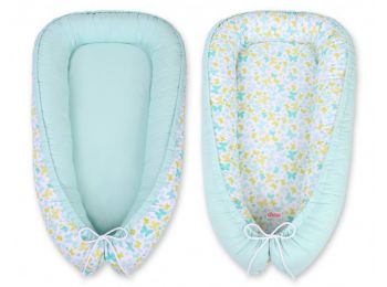 BabyLion Prémium babafészek -   Kifordítható!  -  Menta 