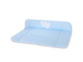 BabyLion Prémium Textil pelenkázó lap - Kék csíkos - Sz