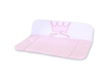 BabyLion Prémium Textil pelenkázó lap - Rózsaszín Princ