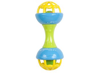 Sun Baby Fogantyús csörgő-rágóka - Zöld