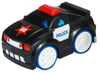 Sun Baby Interaktív játékautó - Rendőrautó - Fekete