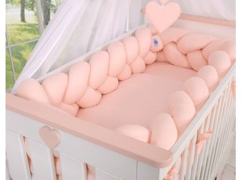 BabyLion Prémium Fonott rácsvédő XXL - Barack