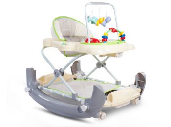 Sun Baby Hintás bébikomp - Zöld-Szürke