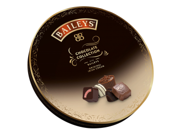Baileys csokoládé válogatás - kerek díszdoboz (227 gr)