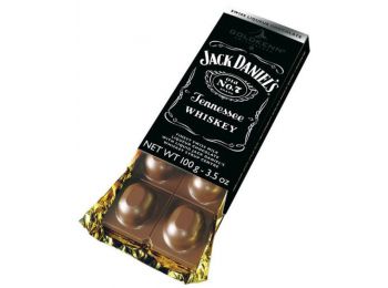 Jack Daniel's whiskey-vel töltött táblás csokoládé (10