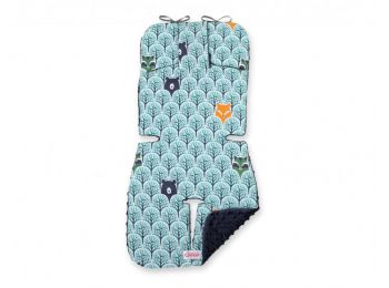 BabyLion Prémium babakocsi betét - Menta erdő