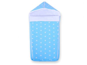BabyLion Prémium Bundazsák - Kék - csillagos