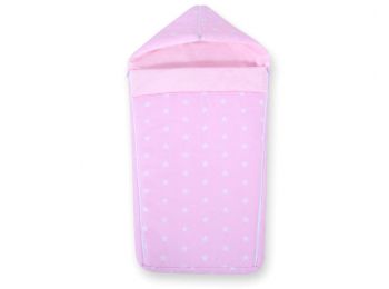 BabyLion Prémium Bundazsák - Rózsaszín - csillagos