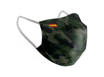 Egyedi készítésű Mosható higiénikus maszk Zöld Felnő