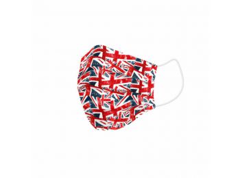 Egyedi készítésű Mosható higiénikus maszk UK Flags Felnőtt