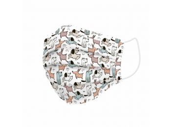 Egyedi készítésű Mosható higiénikus maszk Dogs Gyermek