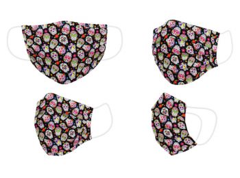 Egyedi készítésű Mosható higiénikus maszk Skulls Cool 