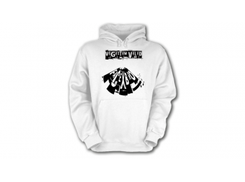 Face x Bro kapucnis pulóver, Végeztem veled, 3XL, fehér