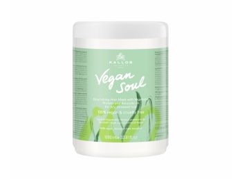 Kallos vegán Soul tápláló hajpakolás növényi proteinnel és avokádó olajjal száraz, kimerült hajra,  1 l