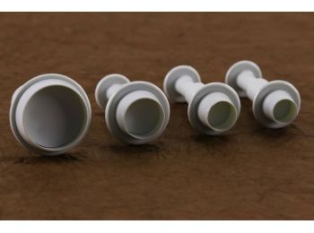 4 részes kerek rugós marcipán kiszúró