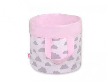 BabyLion Prémium Kifordítható Játéktároló - L - Rózs