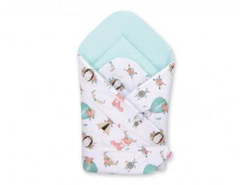 BabyLion Prémium pólya - Menta - Rókák