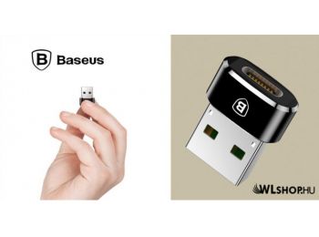 Baseus Type-C/USB átalakító adapter - Fekete
