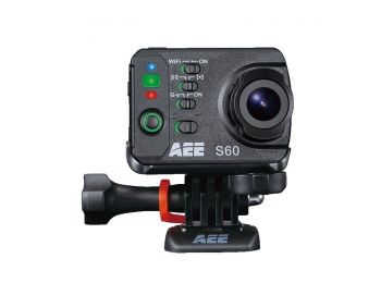 AEE S60 Akciókamera + TFT monitor 2.0" + kiegészítő