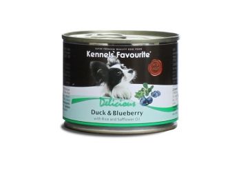 Kennels' Favourite Luxury Duck&Blueberry konzerv 200 g
