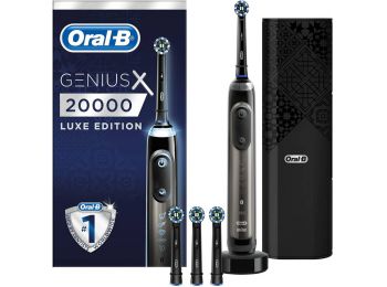 Oral-B Genius X 20000 Luxe Edition Anthracite Grey Elektromos Fogkefe