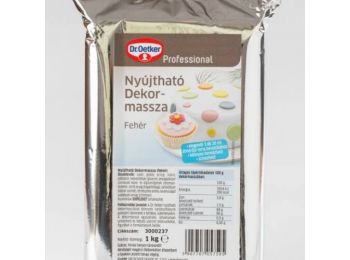 1 kg fehér Dr. Oetker Professional nyújtható dekormassza