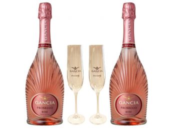 Gancia Prosecco Rosé 0,75L 11% Nőnapi csomag 2 ajándék p